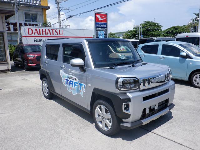 沖縄の中古車 ダイハツ タフト 車両価格 160万円 リ済込 2021(令和3)年 5km シルバー