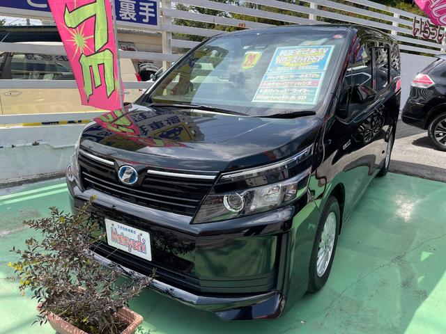 沖縄県沖縄市の中古車ならヴォクシー ハイブリッドＸ　ワンセグナビ　ブルートゥース　バックモニター