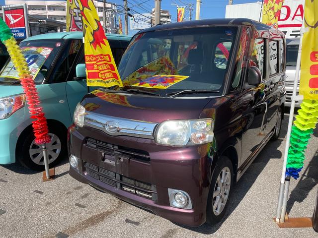 沖縄の中古車 ダイハツ タント 支払総額 49万円 リ済込 2012(平成24)年 10.4万km ブラウン