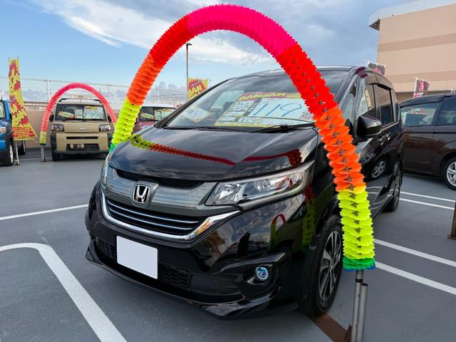 沖縄県の中古車ならフリード＋ハイブリッド ハイブリッドＧ・ホンダセンシング　フルセグナビ　ブルートゥース　両側パワースライドドア