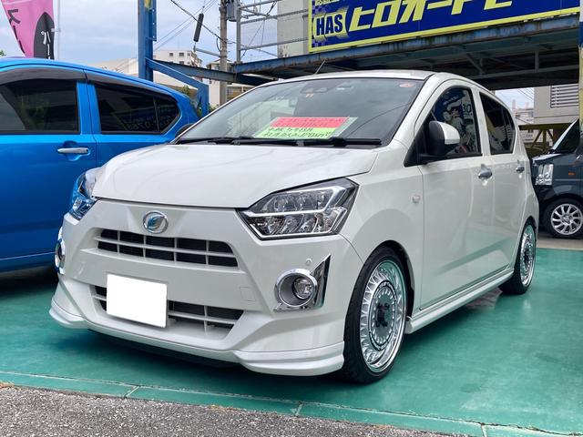 沖縄の中古車 ダイハツ ミライース 車両価格 ASK リ済込 2020(令和2)年 339km パールホワイト