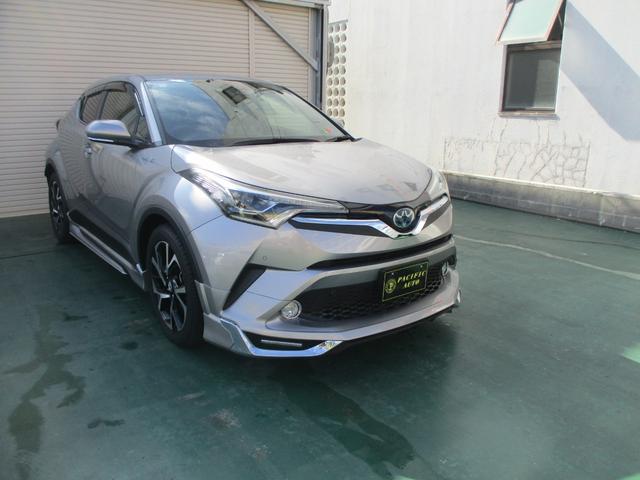 沖縄県の中古車ならＣ－ＨＲ Ｇ　フルエアロ・９インチナビ・