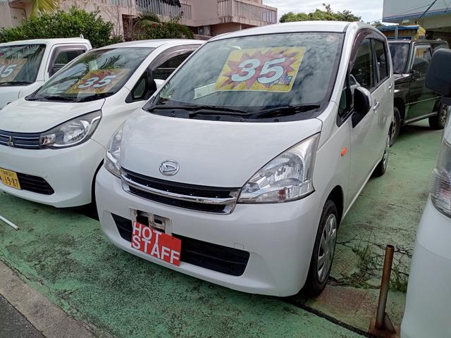 沖縄の中古車 ダイハツ ムーヴ 車両価格 32万円 リ済込 2012(平成24)年 8.5万km ホワイト
