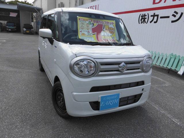 沖縄の中古車 スズキ ワゴンＲスマイル 支払総額 166.7万円 リ済込 2023(令和5)年 10km パールＭ