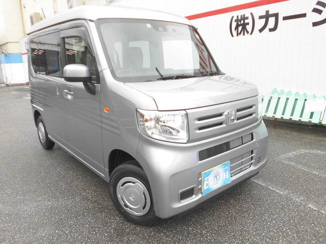 沖縄県中頭郡北谷町の中古車ならＮ－ＶＡＮ 　バイザー・マット・ナビ３点付