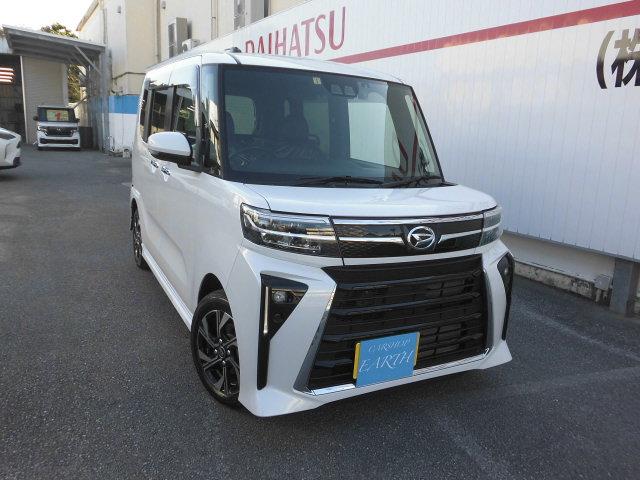 沖縄県中頭郡北谷町の中古車ならタント カスタムＸ　新車　　ナビ　バイザー　フロアマット用品３点付