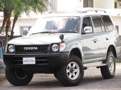 ランドクルーザープラド  NEWオールペイント リフトアップ サンルーフ 社外ホイル 新品ジオランダーMTタイヤ タイミングベルト交換済み 中古車画像