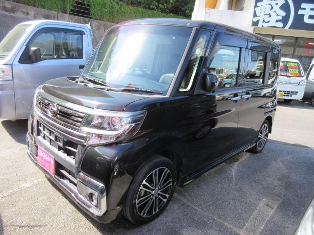 沖縄県沖縄市の中古車ならタント カスタムＲＳ　トップエディションＳＡＩＩ　社外ナビ　地デジＴＶ