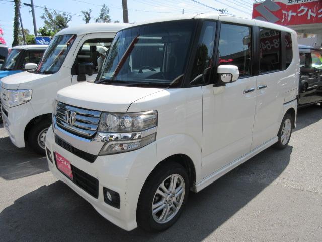 沖縄の中古車 ホンダ Ｎ－ＢＯＸカスタム 支払総額 62万円 リ済込 2012(平成24)年 13.0万km パール