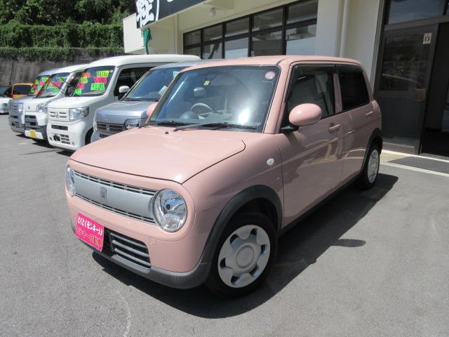 沖縄県沖縄市の中古車ならアルトラパン Ｌ　Ｗエアバック、社外ナビ、レーダーブレーキ、