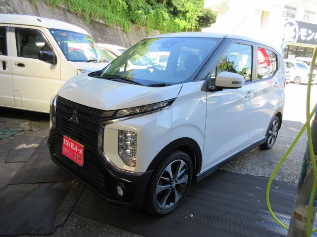 沖縄県の中古車ならｅＫクロス Ｔ　Ｗエアバック、ナビＴＶ、バックモニター、１５インチＡＷ