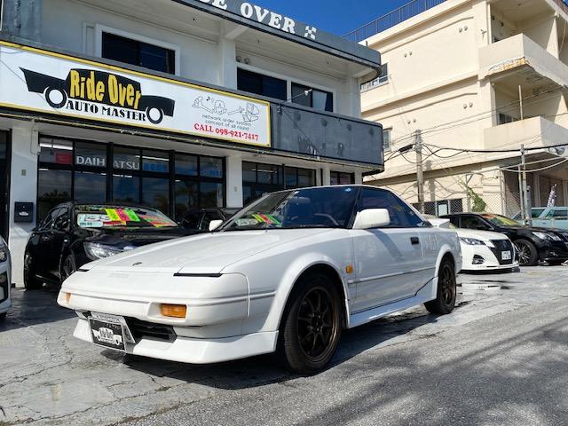 ＭＲ２ Ｇリミテッド　フルエアロ・ＲＡＹＳ製ＶＯＬＫアルミ・車検対応ステンレスマフラー・強化サス・タイミングベルト交換済み・内装オリジナル