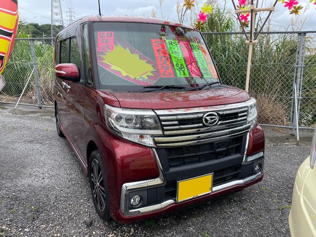 沖縄県沖縄市の中古車ならタント カスタムＲＳ　トップエディションＳＡＩＩ　両側パワースライドドア　ＥＴＣ