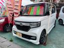 ホンダ Ｎ－ＢＯＸカスタム Ｇ・Ｌホンダセンシング　バックモニタ...