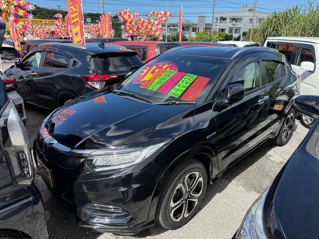 沖縄県の中古車ならヴェゼル ハイブリッドＺ・ホンダセンシング　純正ナビＴＶ　ブルートゥース　バックモニター