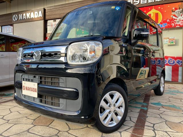 沖縄の中古車 マツダ フレアワゴン 車両価格 127万円 リ済別 2019(令和1)年 7.4万km ブラックＭ