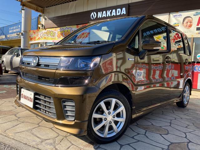 沖縄の中古車 マツダ フレア 支払総額 95.6万円 リ済込 2018(平成30)年 7.4万km ブレイブカーキパール