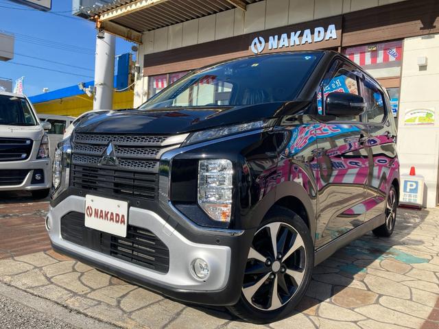 沖縄県の中古車ならｅＫクロス Ｇ　全方位カメラ　ナビ　Ｂｌｕｅｔｏｏｔｈ　専用アルミホイール　キーフリー　ＥＴＣ