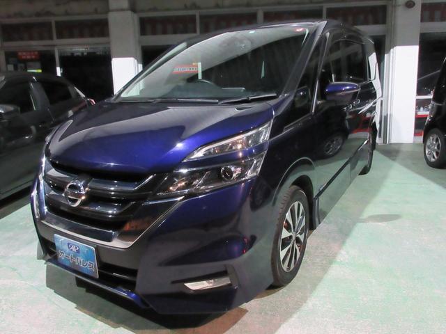 沖縄県の中古車ならセレナ ハイウェイスター　Ｖセレクション　Ｂｌｕｅｔｏｏｔｈ・ＥＴＣ・両側パワースライドドア・フィリップダウンモニター・クルーズコントロール・ドラレコ