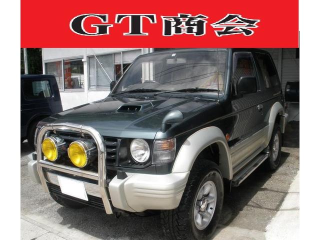 沖縄の中古車 三菱 パジェロ 支払総額 140万円 リ済込 1994(平成6)年 10.3万km ハノーバーグリーンＩＩ