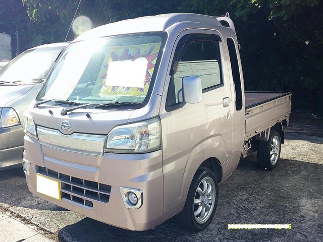 沖縄の中古車 ダイハツ ハイゼットトラック 支払総額 81万円 リ済込・追 2014(平成26)年 28.9万km ライトローズ