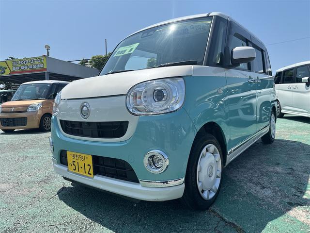 沖縄県沖縄市の中古車ならムーヴキャンバス Ｇメイクアップリミテッド　ＳＡＩＩＩ　ワンセグテレビナビ　両側パワースライドドア　ＥＴＣ　スマートアシストＩＩＩ