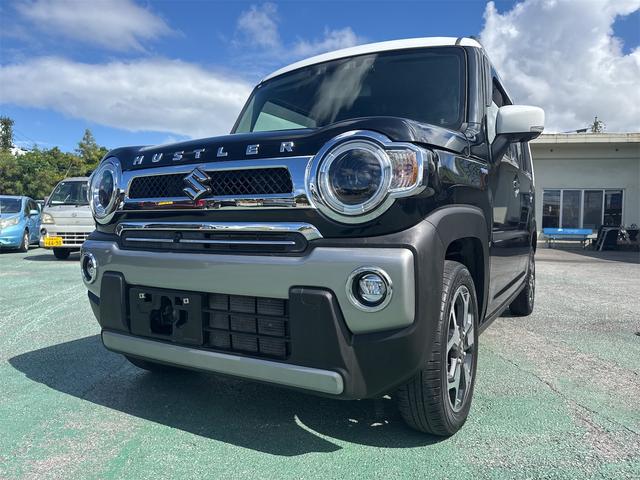 沖縄県の中古車ならハスラー Ｊスタイル　スズキセーフティサポート　フルセグナビテレビ　全方位モニター　前後ドライブレコーダー　シートヒーター