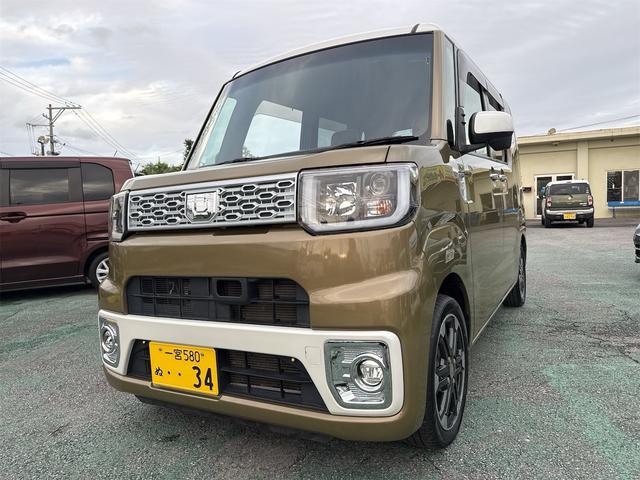 沖縄県の中古車ならウェイク Ｇ　インタークーラーターボ　フルセグナビテレビ　バックカメラ　両側パワースライドドア　Ｂｌｕｅｔｏｏｔｈ　ＥＴＣ　プッシュスタート　スマートキー