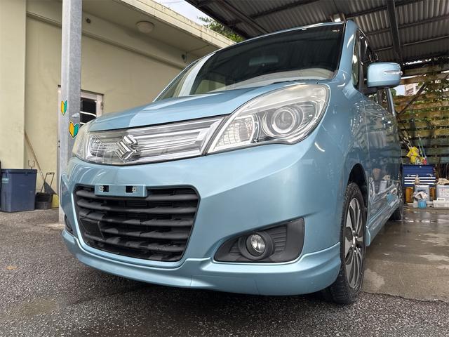 沖縄県沖縄市の中古車ならソリオ Ｓ　フルセグテレビ　Ｂｌｕｅｔｏｏｔｈ　ＥＴＣ　両側パワースライドドア　レーダーブレーキサポート　クルーズコントロール　プッシュスタート　スマートキー