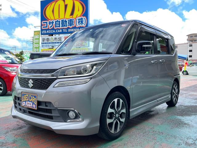 沖縄県の中古車ならソリオバンディット ハイブリッドＭＶ　社外ナビＴＶ　バックモニター　ブルートゥース　両側パワースライドドア