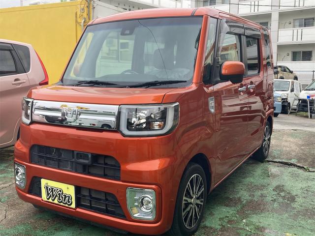 沖縄の中古車 ダイハツ ウェイク 支払総額 110万円 リ済込 2017(平成29)年 5.6万km オレンジ