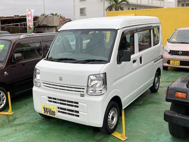 沖縄の中古車 スズキ エブリイ 支払総額 69万円 リ済込 2019(令和1)年 7.0万km ホワイト