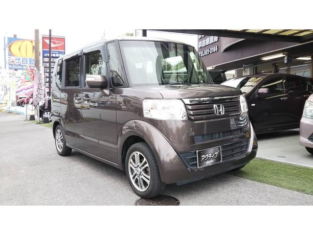 沖縄の中古車 ホンダ Ｎ－ＢＯＸ 支払総額 78万円 リ済込 2015(平成27)年 8.6万km プレミアムブロンズパール