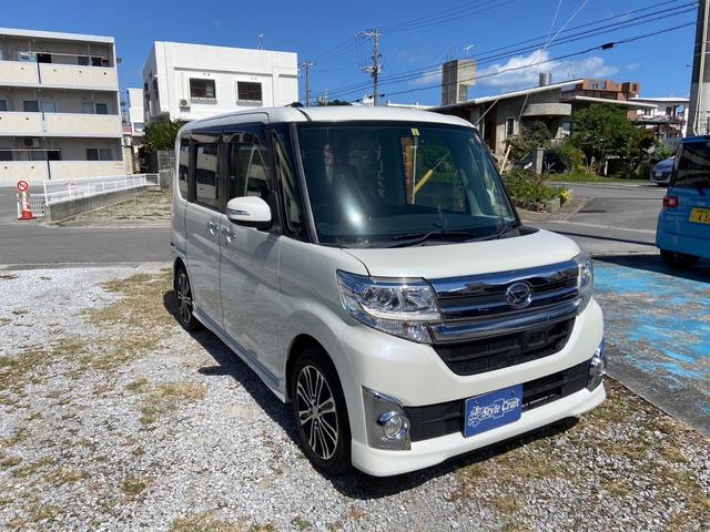 沖縄の中古車 ダイハツ タント 支払総額 77万円 リ済込 2014(平成26)年 12.4万km パールホワイト