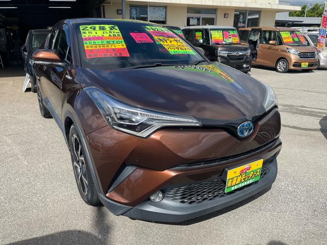 Ｃ－ＨＲ Ｇ　衝突被害軽減ブレーキ　ハイブリッド車　コーナーセンサー　スマートキー　ＬＥＤヘッドライト　地デジ　ナビ　ＤＶＤ　ＣＤ　Ｂｌｕｅｔｏｏｔｈ　バックカメラ