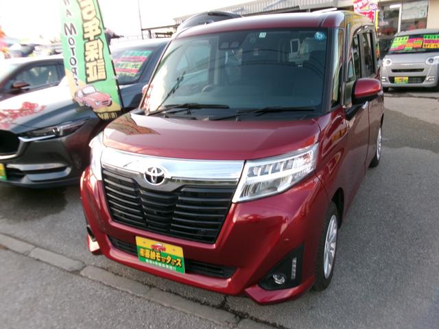 トヨタ ルーミー Ｇ　衝突被害軽減ブレーキ　アイドリングストップ　アラウンドビューモニター　ワンセグ　ナビ　ＣＤ　Ｂｌｕｅｔｏｏｔｈ　両側オートスライドドア