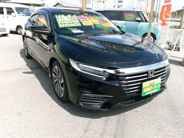 沖縄県の中古車ならインサイト ＥＸ　衝突被害軽減ブレーキ　白線逸脱機能搭載　前後ドライブレコーダー　地デジ　ナビ　フロント・バックカメラ付き