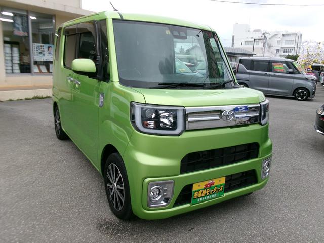 沖縄の中古車 トヨタ ピクシスメガ 支払総額 110万円 リ済込 2019(平成31)年 5.3万km フレッシュグリーンメタリック