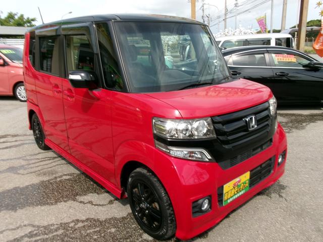 沖縄の中古車 ホンダ Ｎ－ＢＯＸカスタム 支払総額 89万円 リ済込 2016(平成28)年 8.0万km ツートン