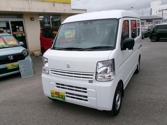 沖縄の中古車 スズキ エブリイ 支払総額 98万円 リ済込 2022(令和4)年 1.2万km ホワイト