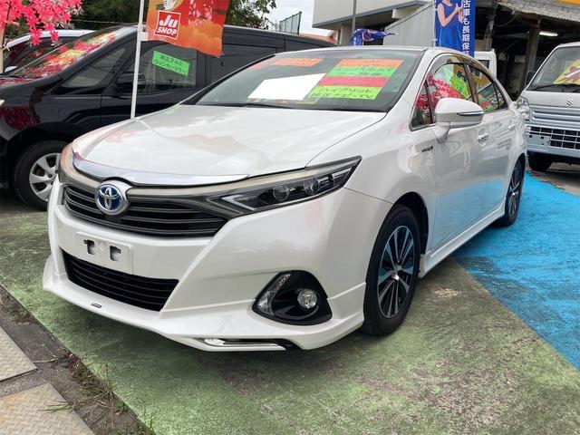 沖縄県の中古車ならＳＡＩ Ｓ　Ｃパッケージ　カーナビ　ドライブレコーダー　純正モデリスタエアロ　スマートキー　アイドリングストップ　アルミホイール