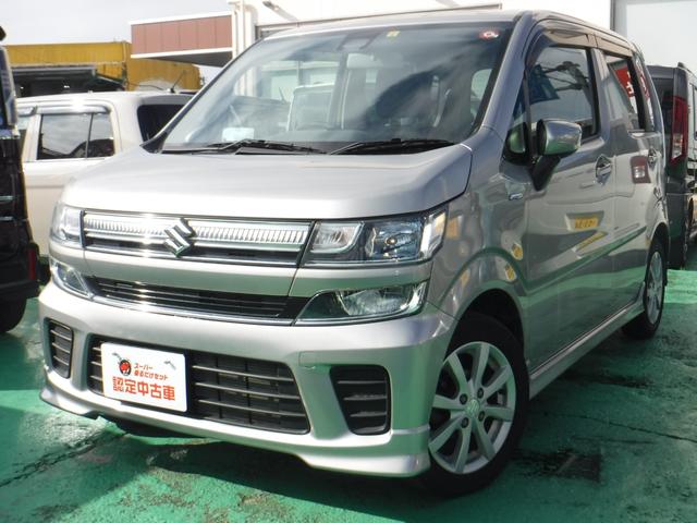 沖縄県沖縄市の中古車ならワゴンＲ ハイブリッドＦＺ　ワンオーナー車・セレクトビューバックアイカメラ・Ｂｌｕｅｔｏｏｔｈオーディオ・ＤＶＤ・セーフティーサポートＨＵＤ付