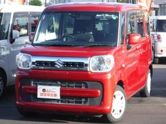 スペーシア ハイブリッドX ワンオーナー・フルセグTVナビ・Bluetoothオーディオ・リアサーキュレーター・両側パワースライドドア・プッシュスタート 中古車画像