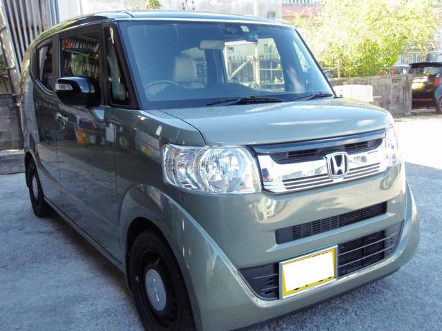 沖縄県の中古車ならＮ－ＢＯＸスラッシュ Ｇ・Ｌインテリアカラーパッケージ