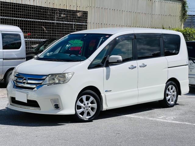 沖縄の中古車 日産 セレナ 支払総額 91万円 リ済込 2013(平成25)年 14.3万km パールホワイト