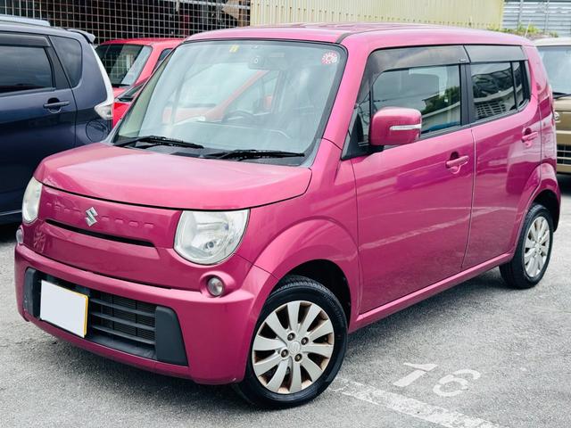 沖縄の中古車 スズキ ＭＲワゴン 支払総額 45万円 リ済込 2014(平成26)年 10.8万km ピンク