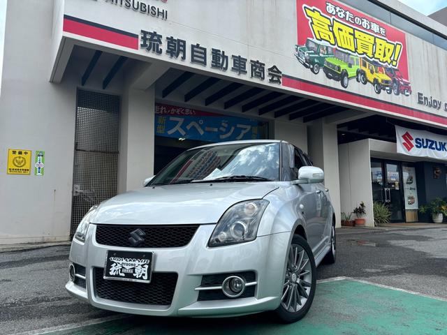 沖縄県の中古車ならスイフト スポーツリミテッド　純正ＲＥＣＡＲＯシート２脚　純正アルミ　Ｒスポイラー