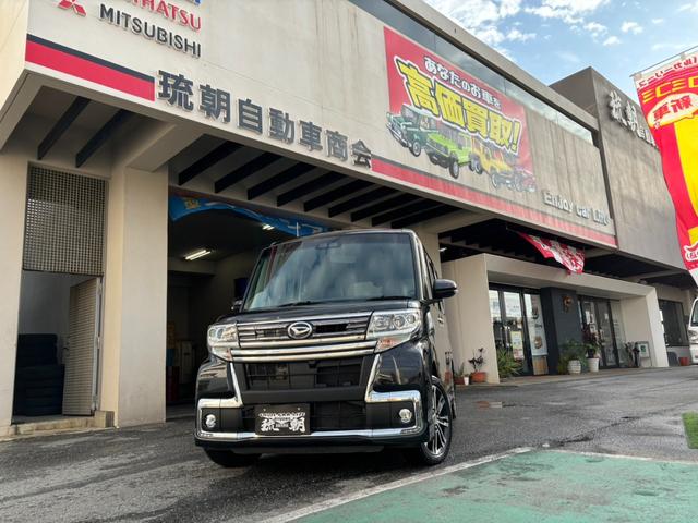 沖縄の中古車 ダイハツ タント 支払総額 129万円 リ済込 2018(平成30)年 6.5万km ブラックＭ