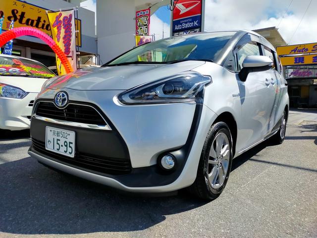 沖縄県糸満市の中古車ならシエンタ ハイブリッドＧ　ハイブリッドＧ　両側パワースライドドア　ナビ　ＴＶ　Ｂｌｕｅｔｏｏｔｈ　バックカメラ