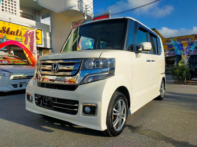 沖縄県の中古車ならＮ－ＢＯＸカスタム Ｇ　ＳＳパッケージ　Ｇ　ＳＳパッケージ　バックカメラ　両側パワースライドドア